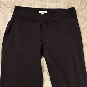 White House Black Market Black Trousers
